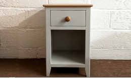 Moreland Painted with Oak Bedside